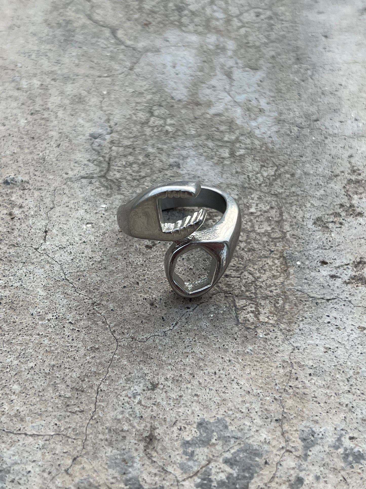 Twisted Wrench Ring