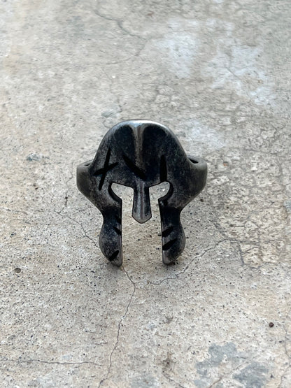 Spartan Helmet Vintage RIng