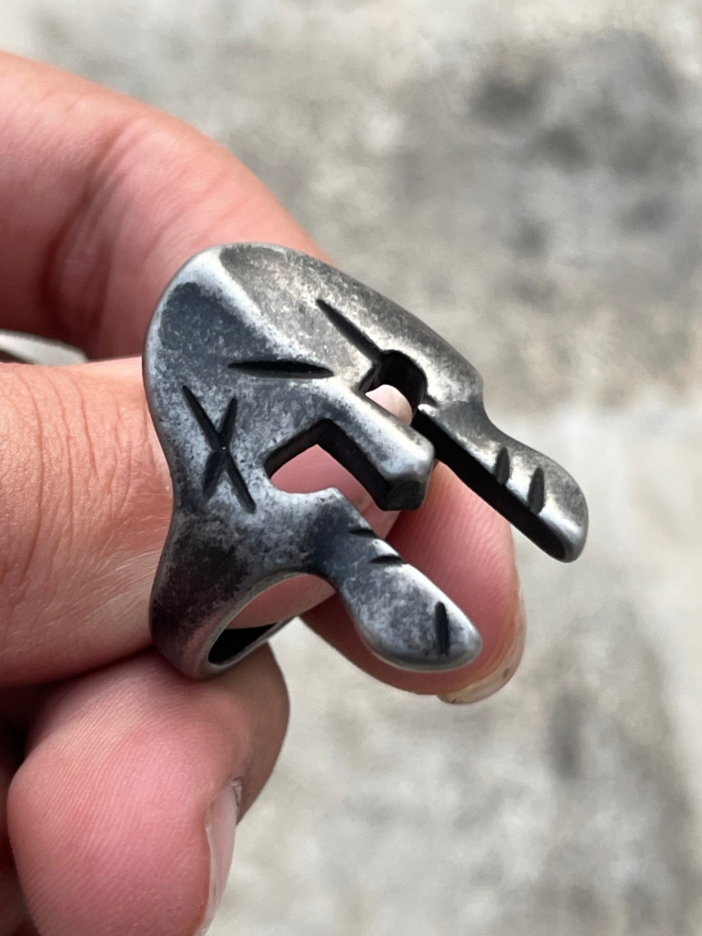 Spartan Helmet Vintage RIng