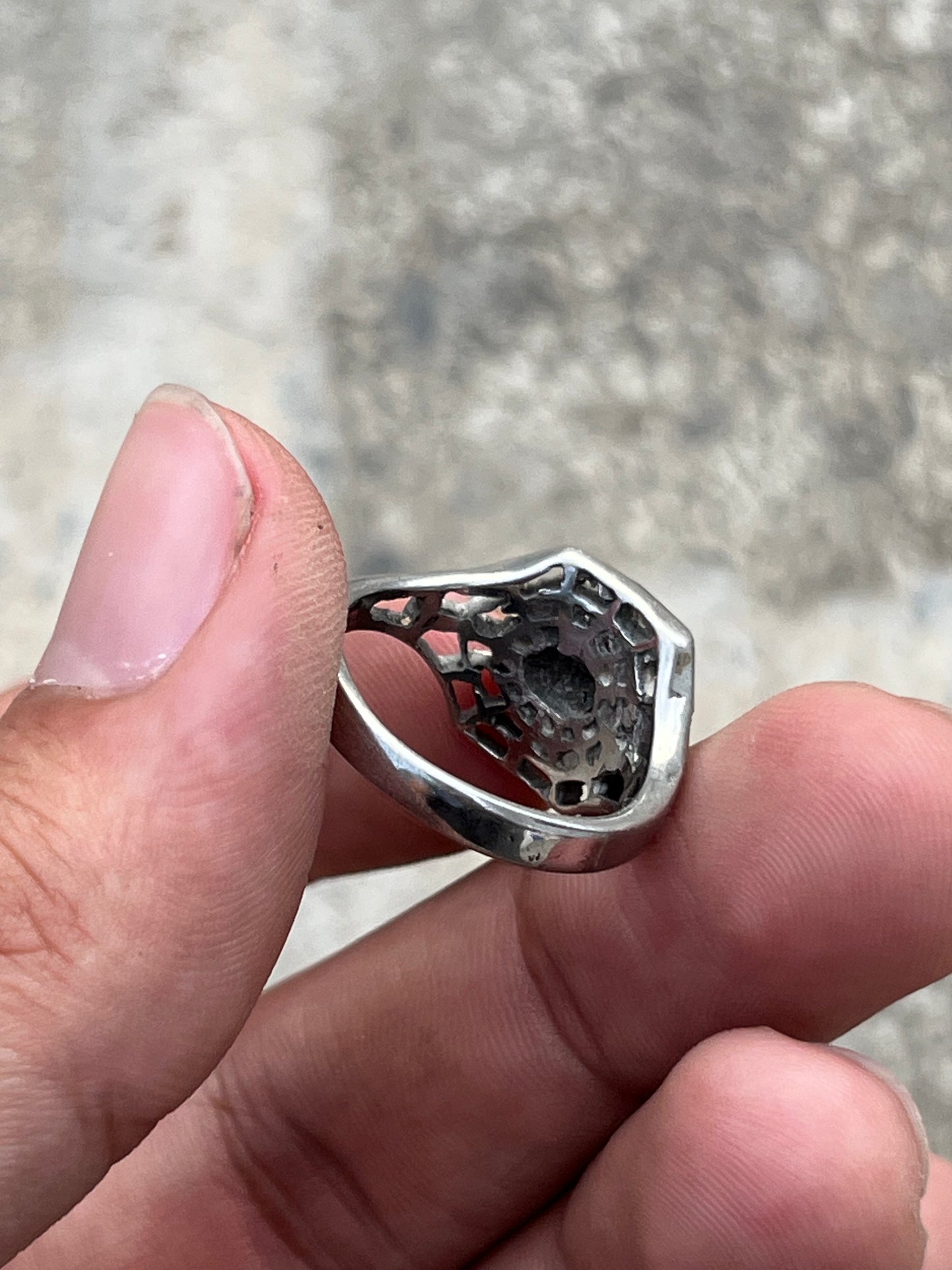 Vintage Spider Web Ring