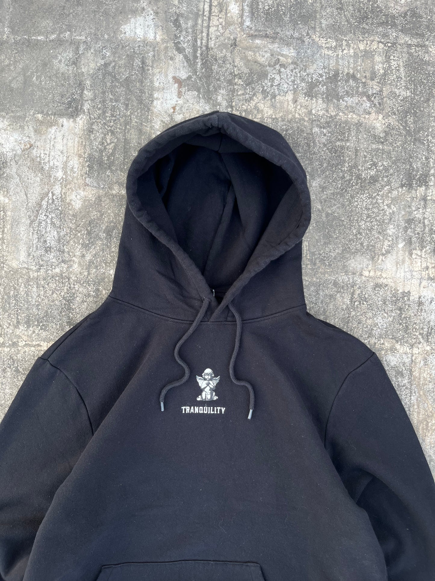 H&M Black Tranquility Oversized Hoodie (M)