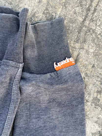 SuperDry Orange Label / Blue Logo Zipper Hoodie (M)