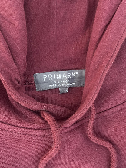 Primark Basic Maroon Oversized Hoodie