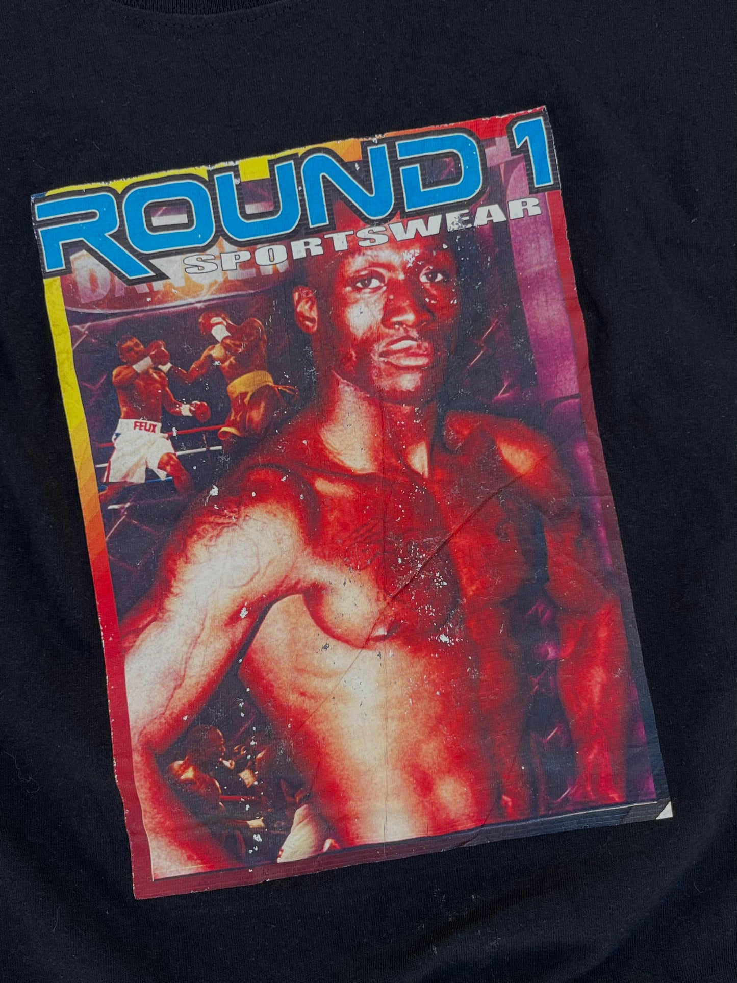 Vintage Boxing Round 1 Streetwear Tank Top (XL)