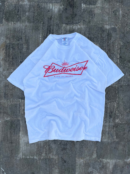 Vintage Budweiser Jerzees Tee (M) ( Super Rare )
