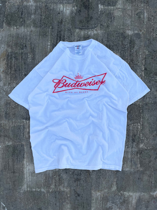Vintage Budweiser Jerzees Tee (M) ( Super Rare )