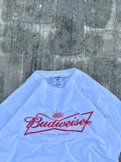 Vintage Budweiser Jerzees Tee (M) ( Super Rare )