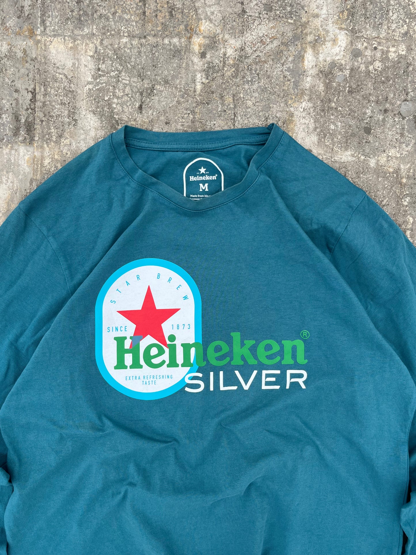 Heineken Silver Full Sleeves Tee (S/M)