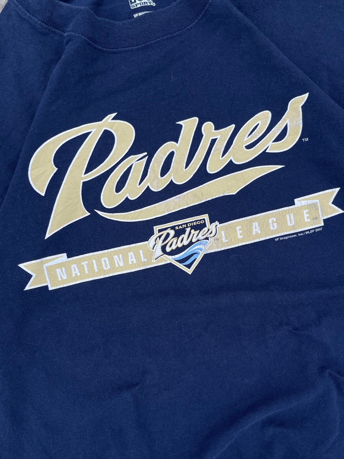 Lee Sport Padres National League MLB Vintage Tee (M)