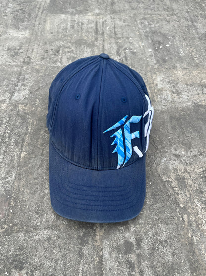 Vintage Fox Racing Blue Fitted Cap