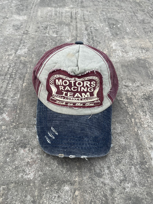Motors Racing Team Vintage Distressed Cap