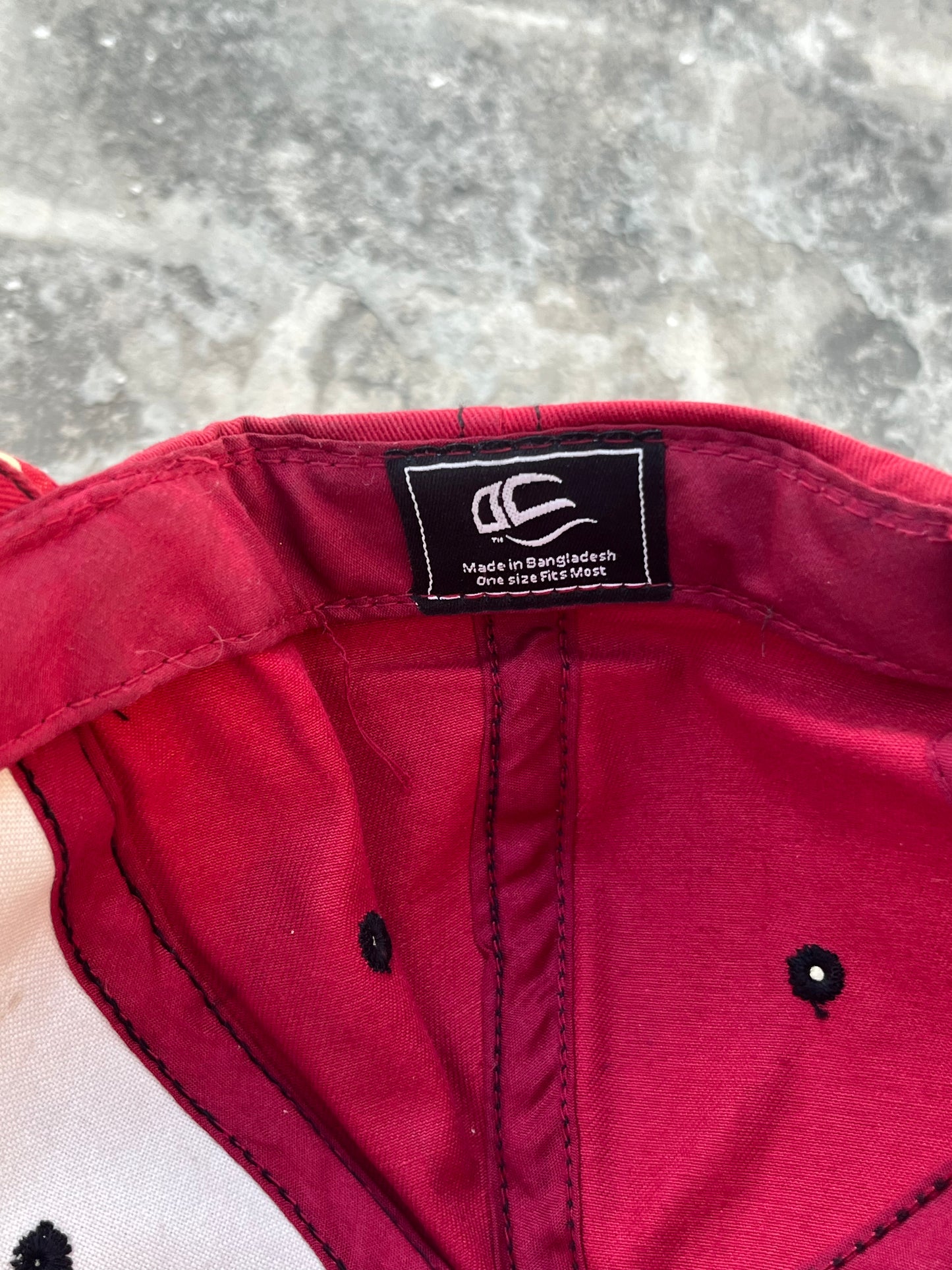 Vintage Washed Maroon Arlington Toyota Cap