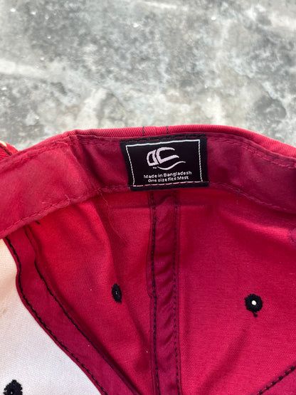 Vintage Washed Maroon Arlington Toyota Cap