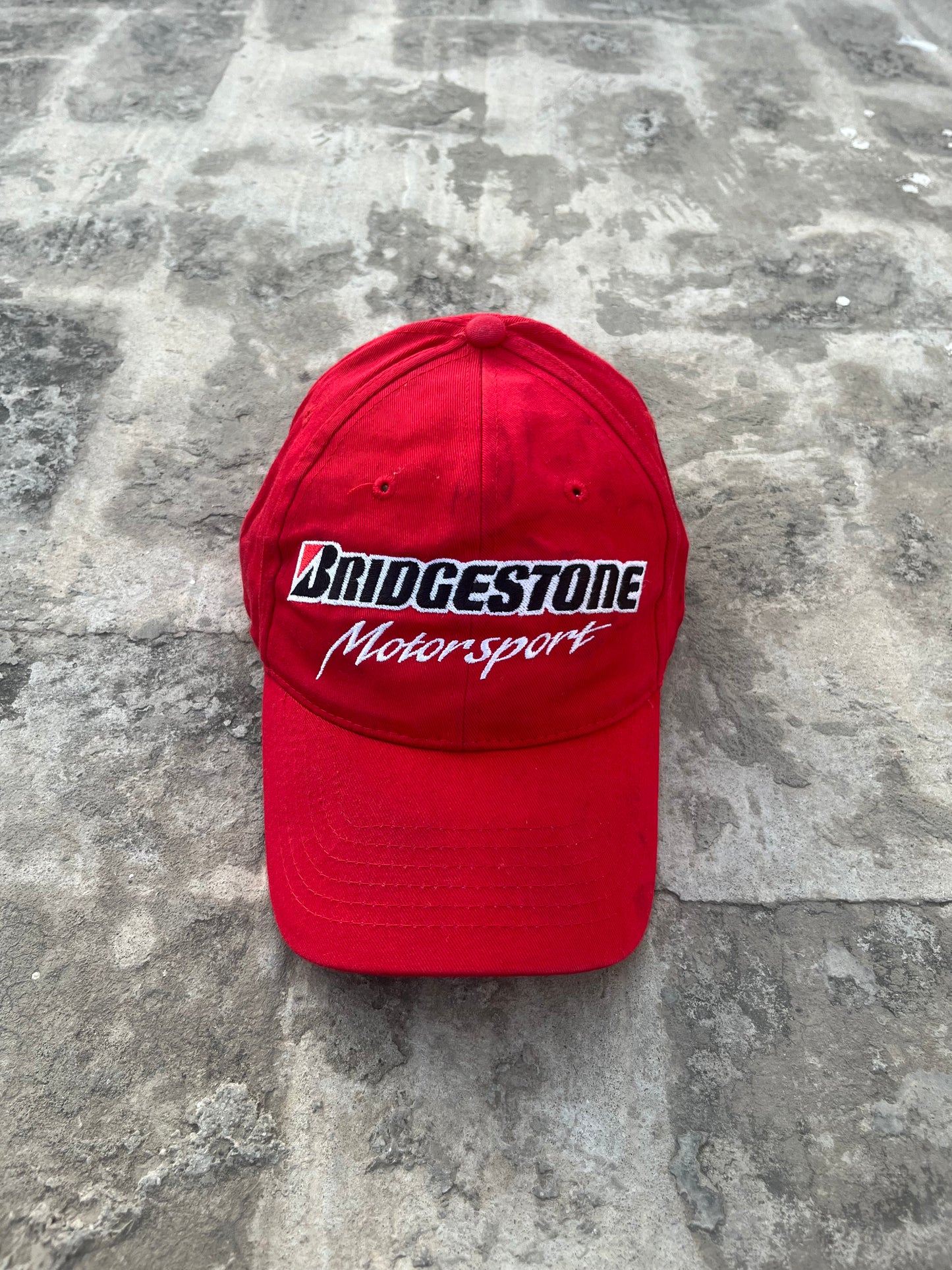 Bridgestone Motorsports Official Red Cap