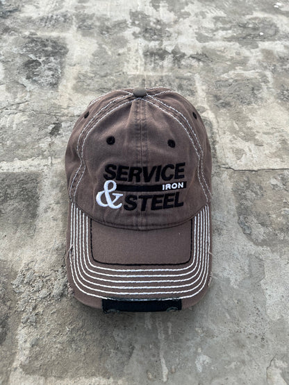Service Iron and Steel Heavyweight Mechanic Cap