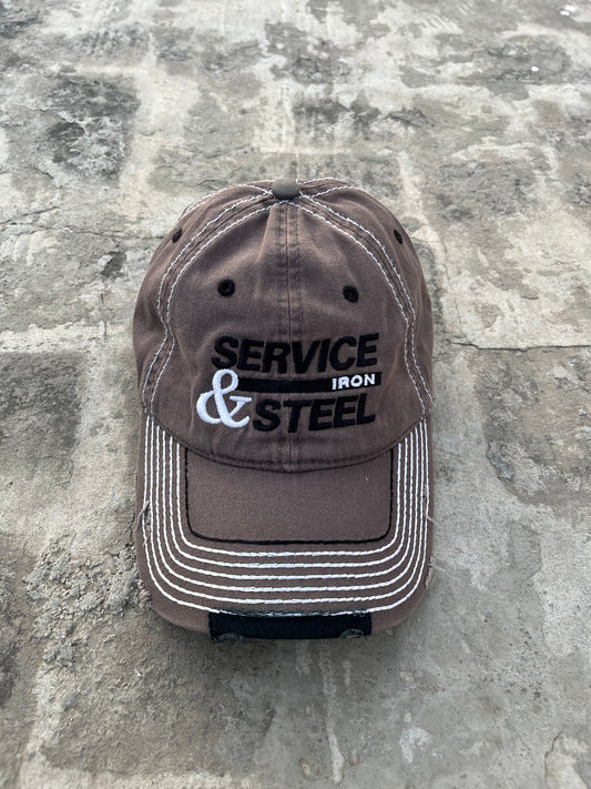Service Iron and Steel Heavyweight Mechanic Cap