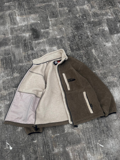 First Down Fleece and Fur Double Layered Jacket (S/M)