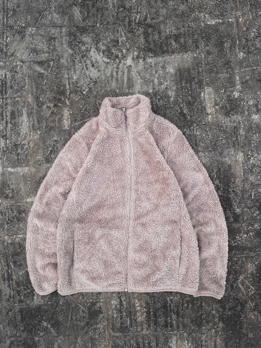 Uniqlo Light Brown Fur Zipper (S)