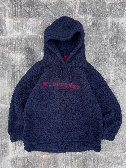 Converse Fur Hoodie (S/M)