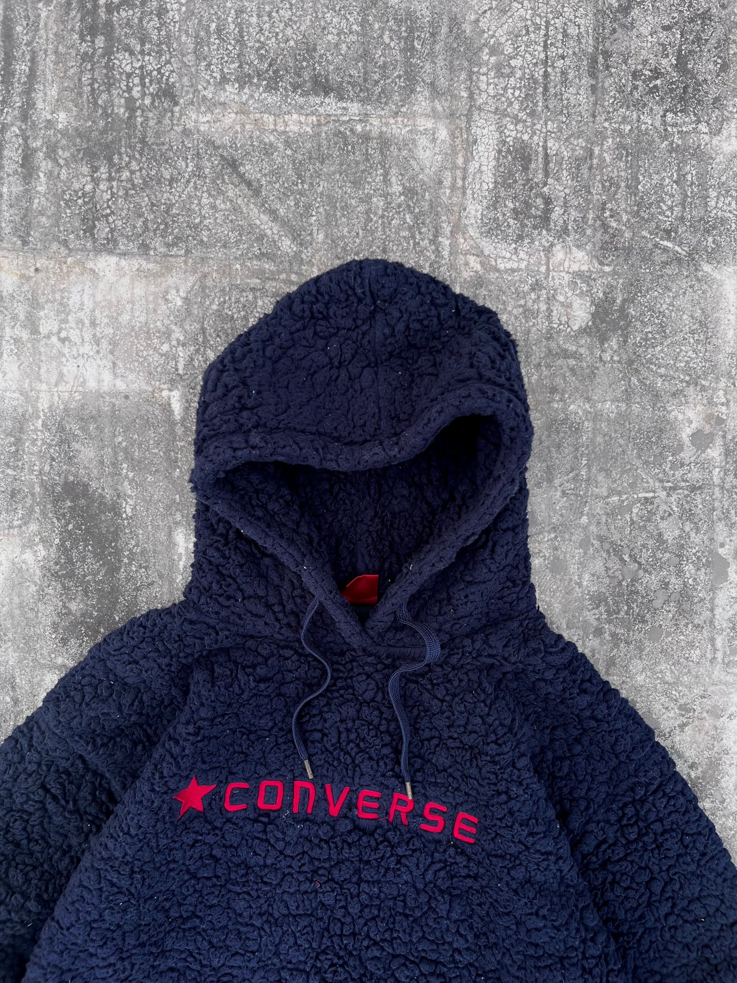 Converse Fur Hoodie (S/M)
