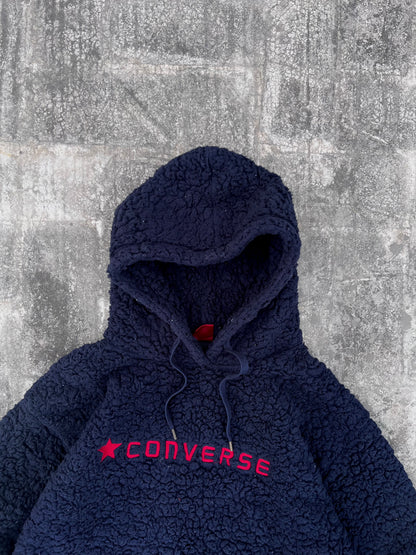 Converse Fur Hoodie (S/M)