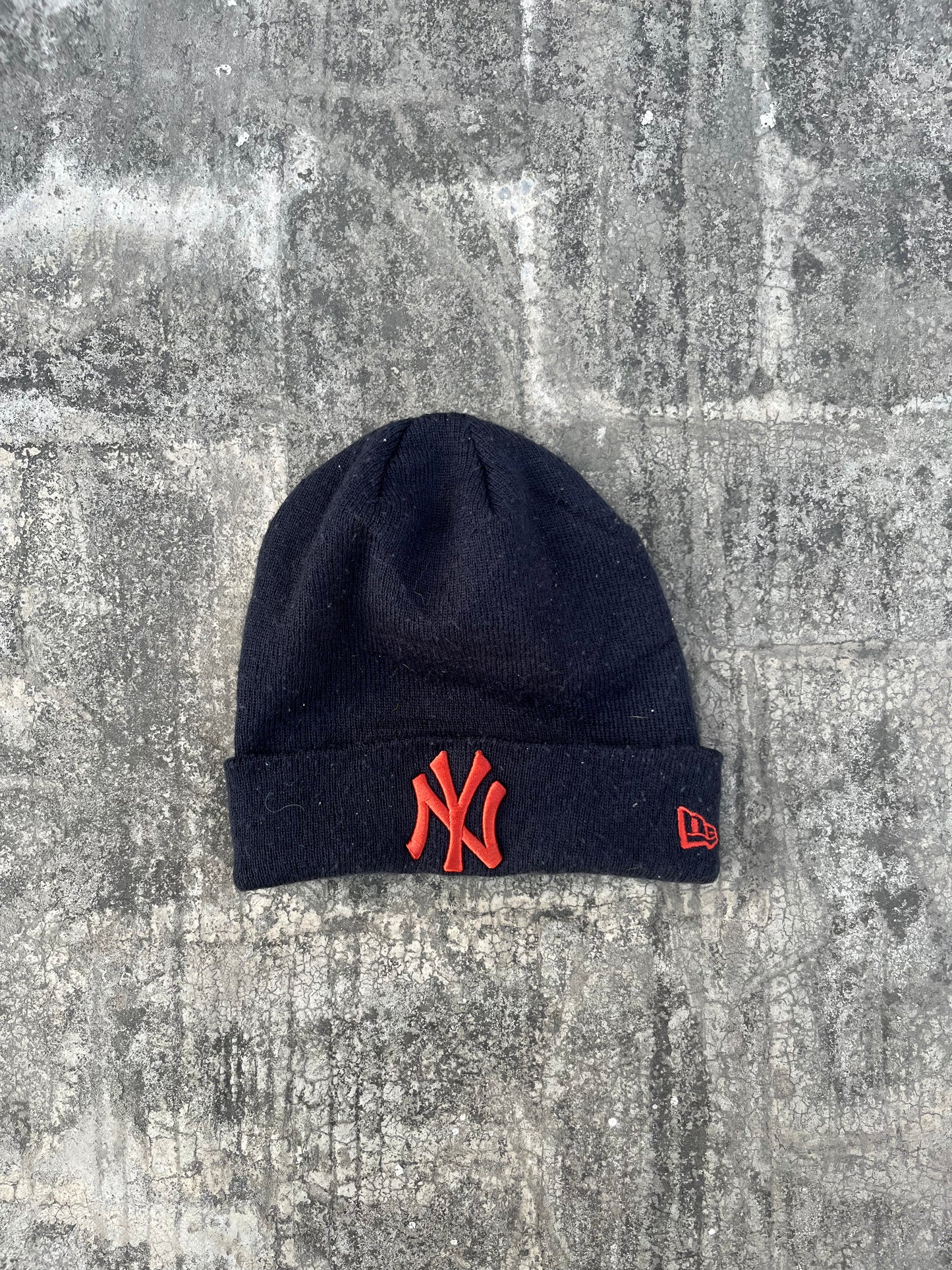 New York New Era Orange/ Black Beanie