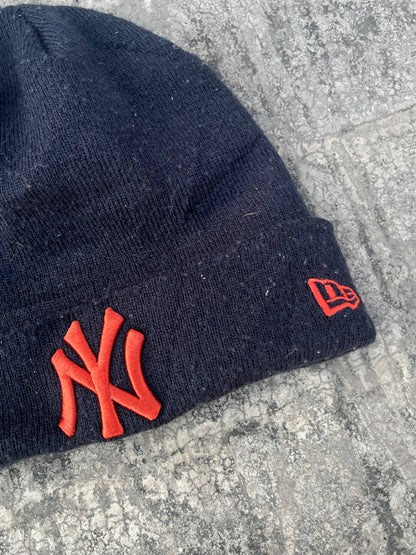 New York New Era Orange/ Black Beanie