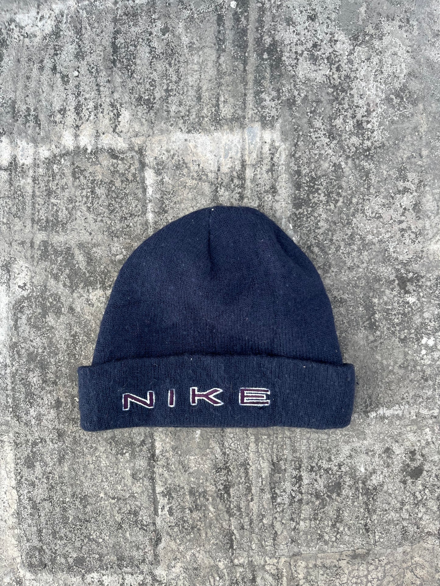 Vintage Nike Blue Beanie