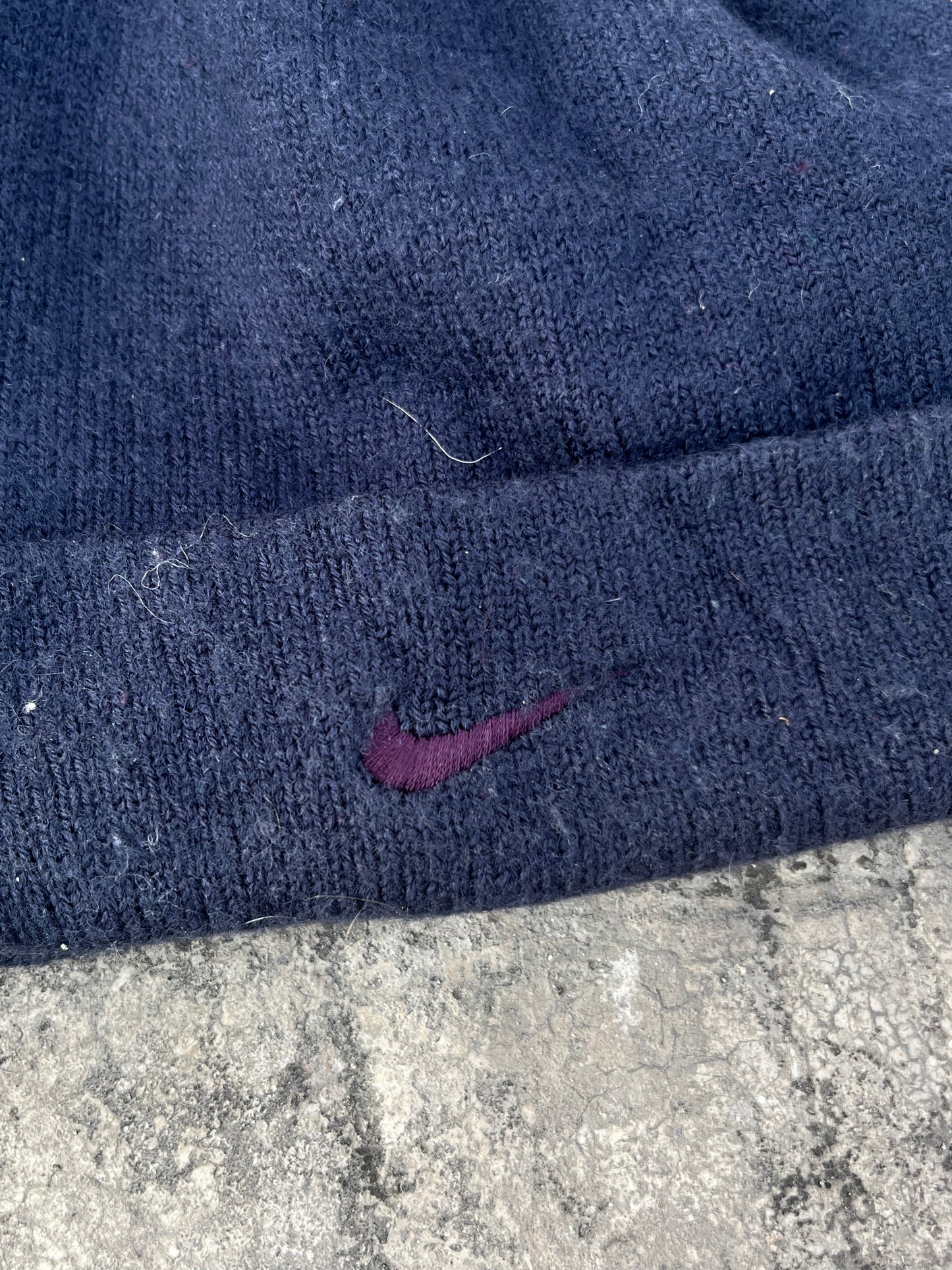 Vintage Nike Blue Beanie