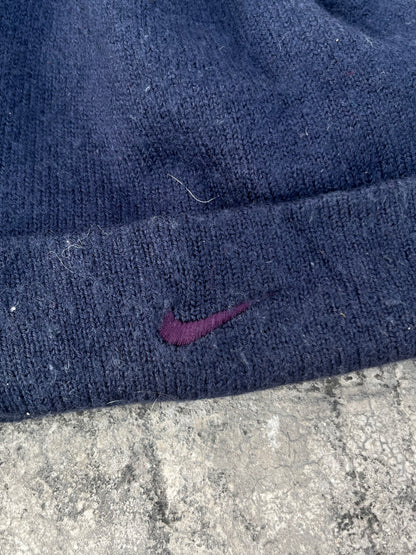 Vintage Nike Blue Beanie