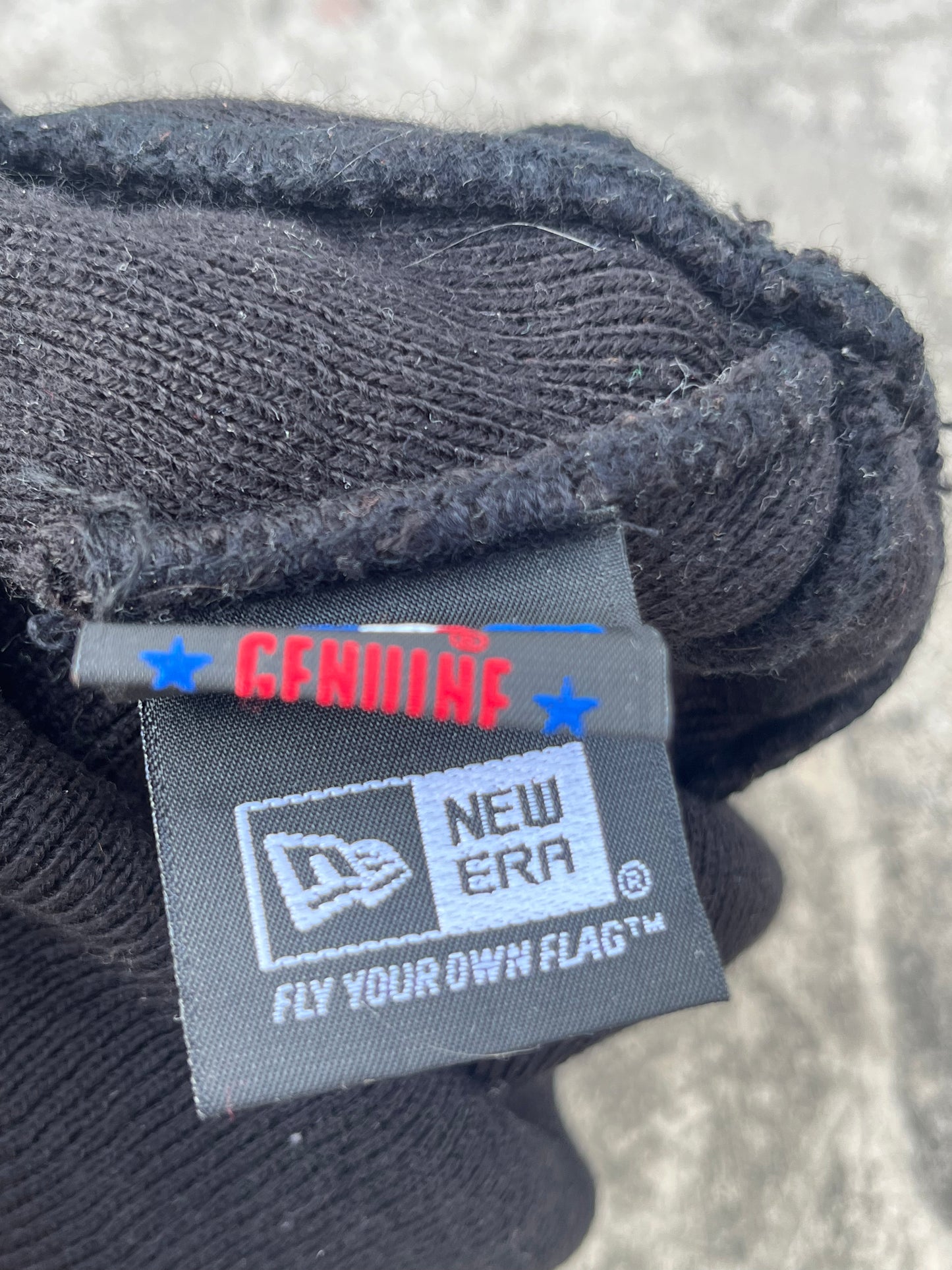 New York New Era Black/White Cap