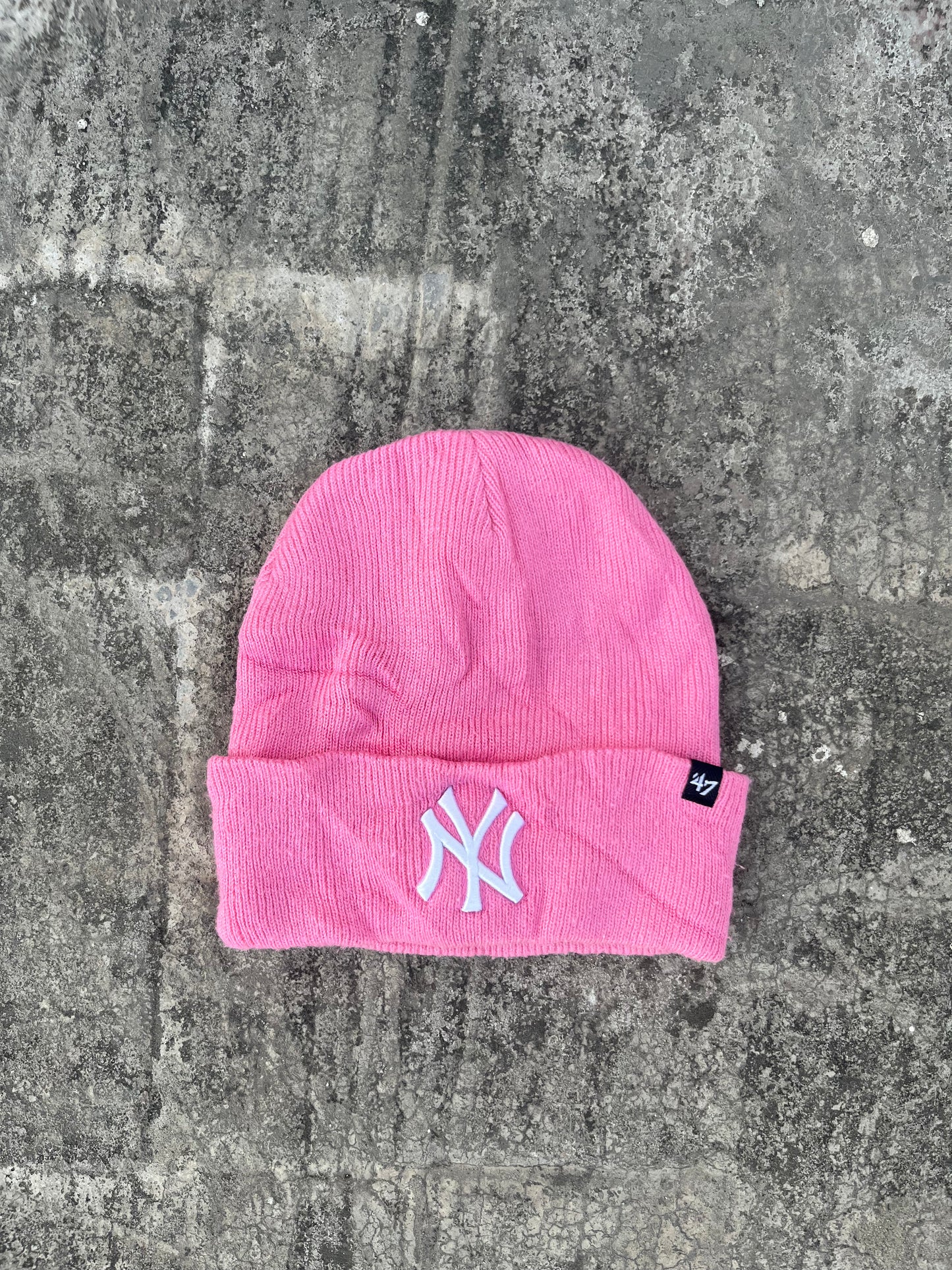 New York Yankees Pink Beanie