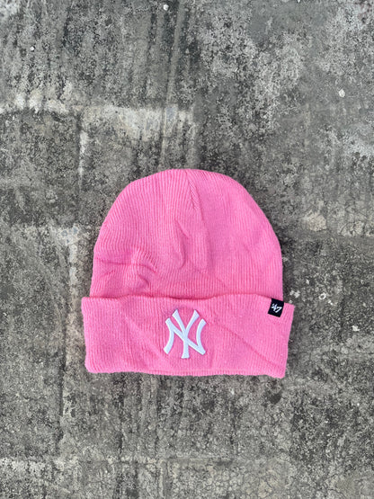 New York Yankees Pink Beanie