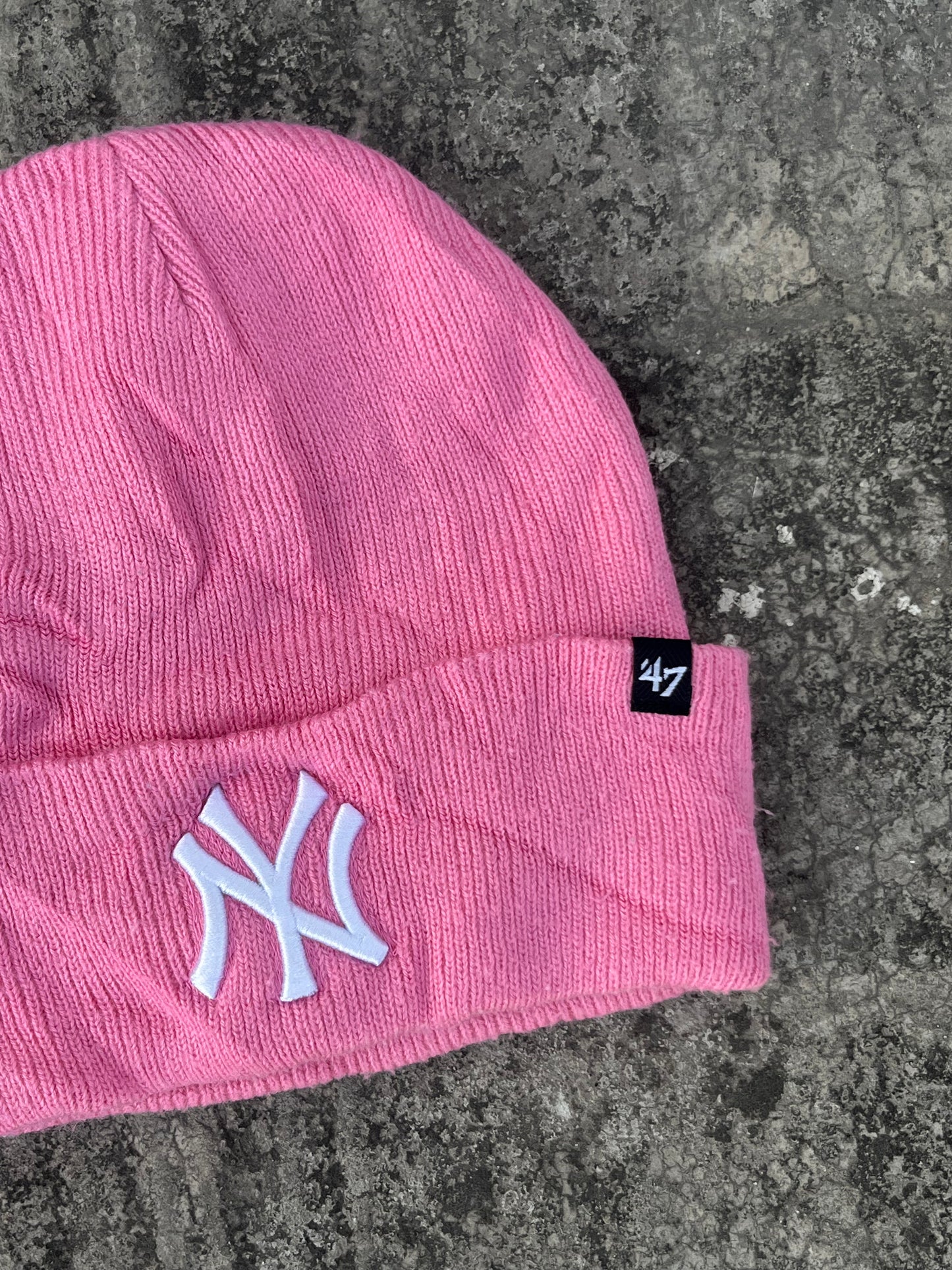 New York Yankees Pink Beanie