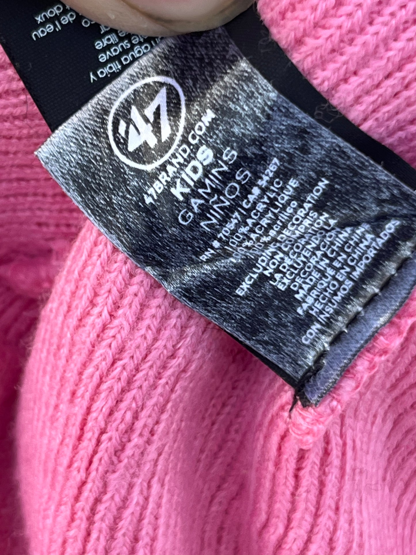 New York Yankees Pink Beanie