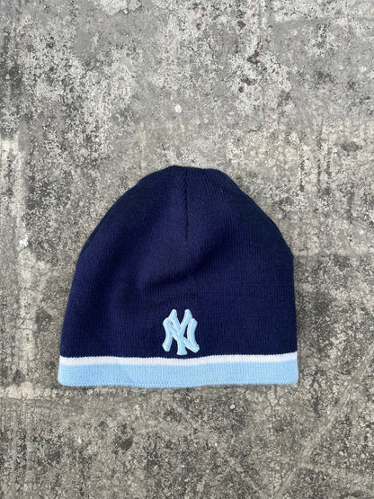 New York Yankees Dark/Light Blue Beanie