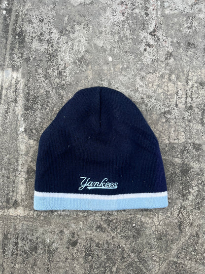 New York Yankees Dark/Light Blue Beanie