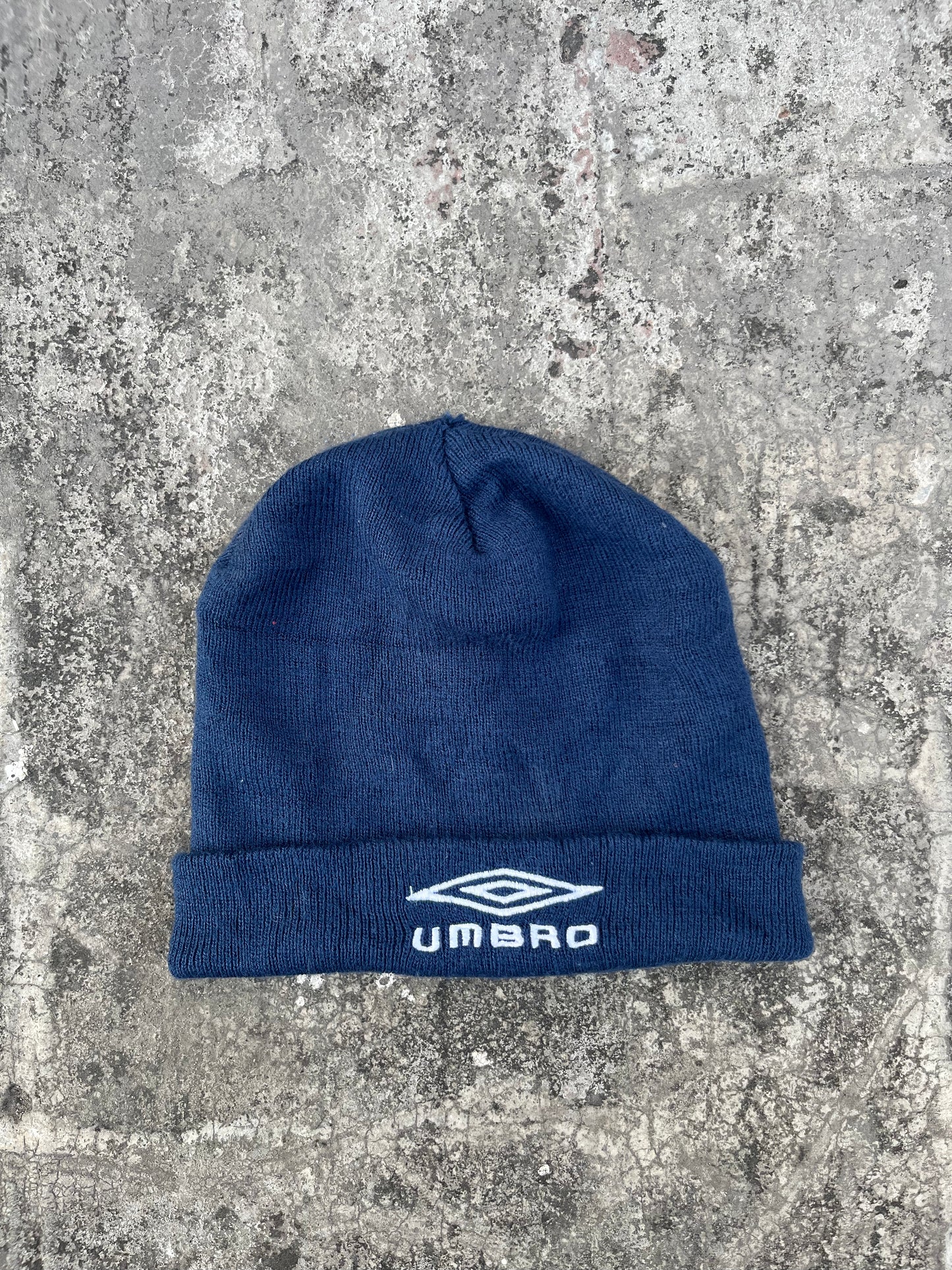 Vintage Blue Umbro Beanie