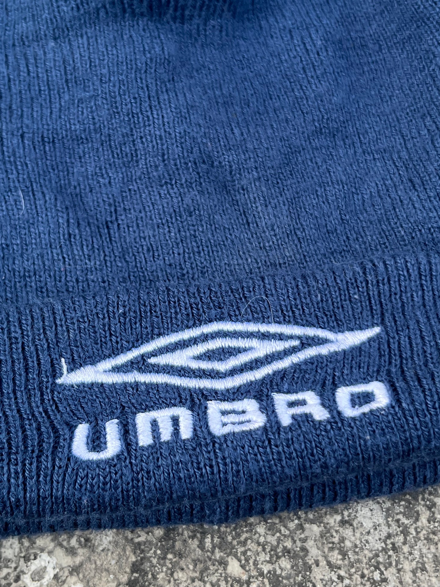 Vintage Blue Umbro Beanie