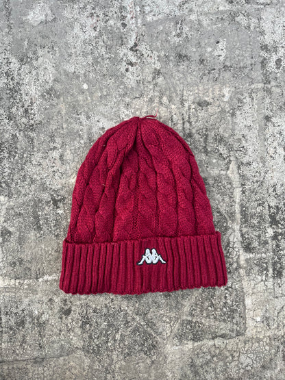 Kappa Knitted Maroon Hoodie