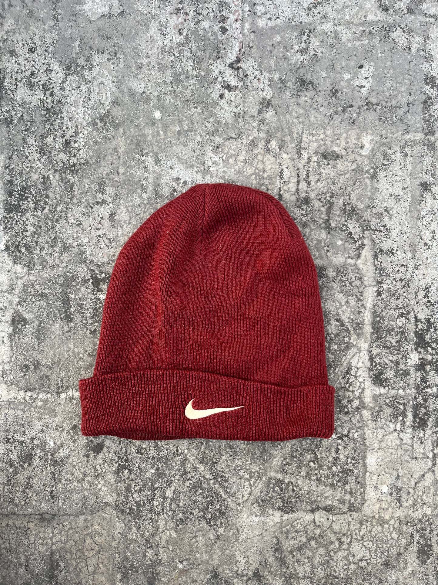 Nike Maroon/ Gold Beanie
