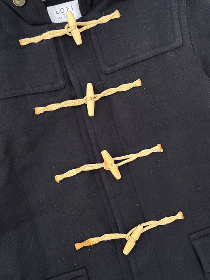 Vintage Lofi Navy Blue Long Coat (L)