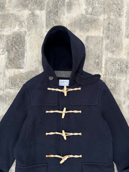 Vintage Lofi Navy Blue Long Coat (L)