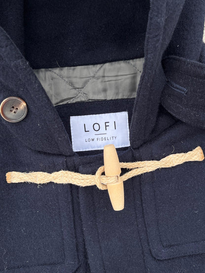 Vintage Lofi Navy Blue Long Coat (L)
