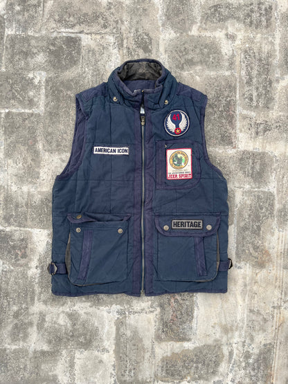 Vintage Jeep Spirit Sleeveless Jacket (M)