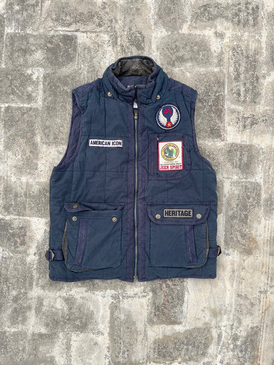 Vintage Jeep Spirit Sleeveless Jacket (M)