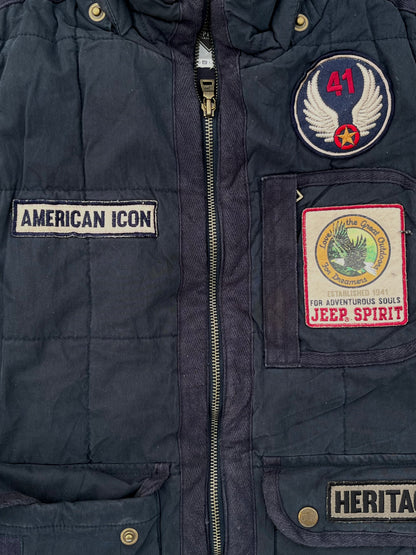 Vintage Jeep Spirit Sleeveless Jacket (M)