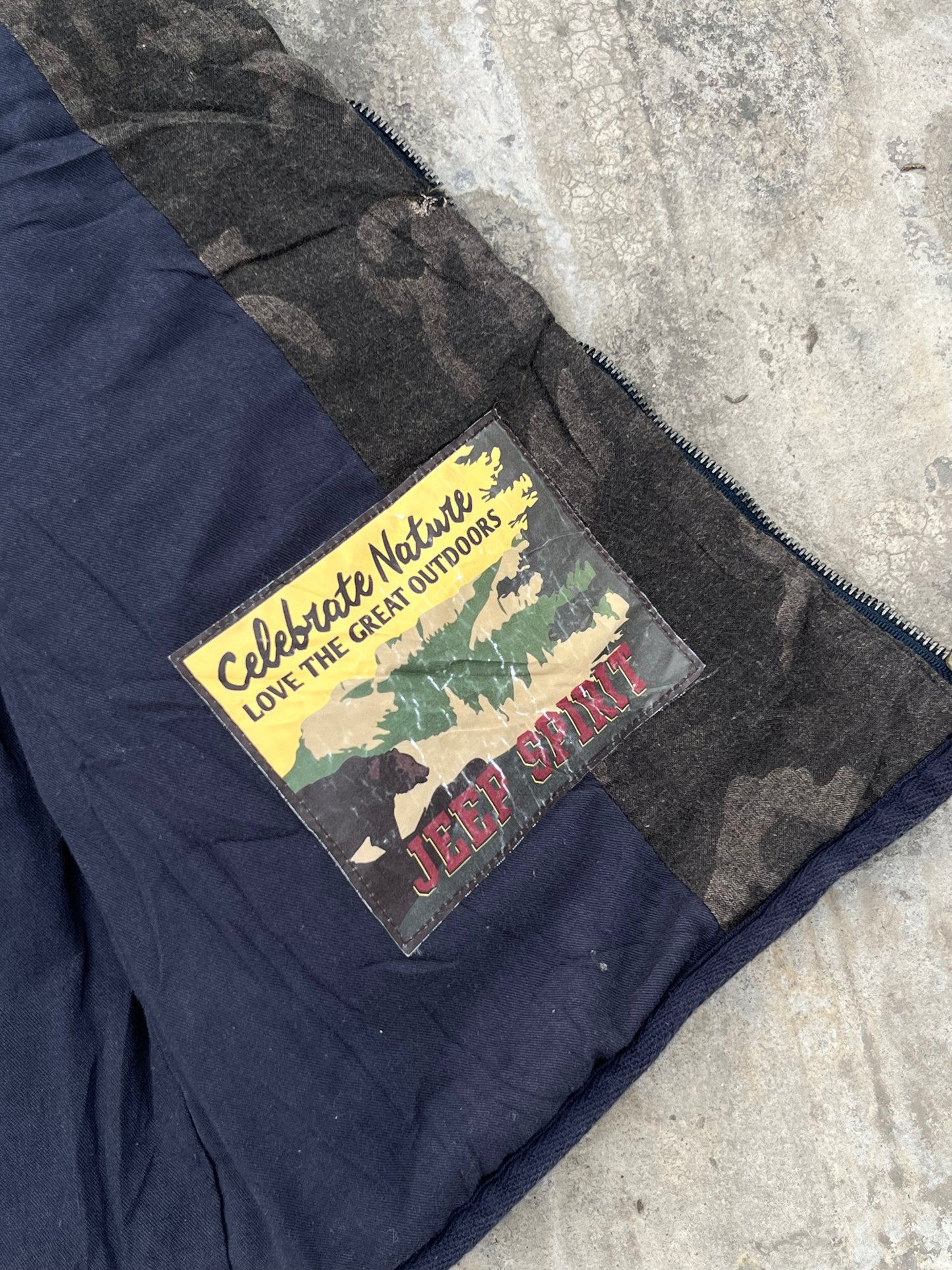 Vintage Jeep Spirit Sleeveless Jacket (M)