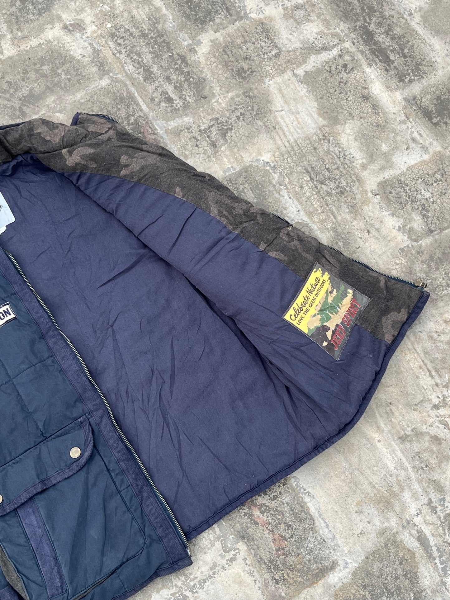 Vintage Jeep Spirit Sleeveless Jacket (M)