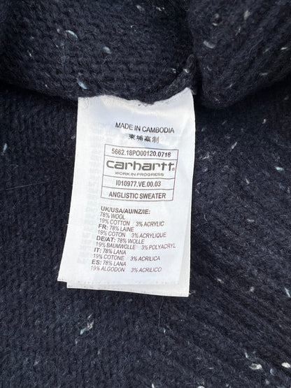 Vintage Carhartt Knitted Dark Blue Sweater (M/L)